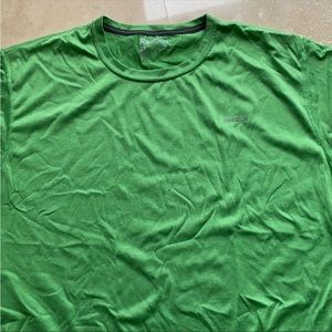 Reebok tshirt lime green crew neck